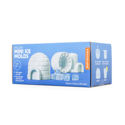Kikkerland Igloo Mini Ice Molds