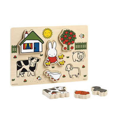 Bambolino Miffy Wooden Puzzle