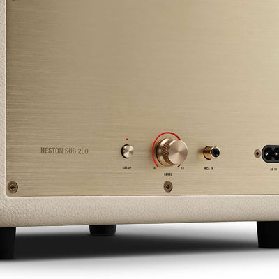 Marshall Heston Sub 200 wireless subwoofer, cream