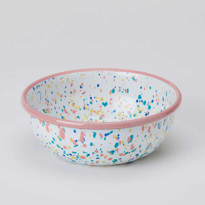 Kapka Enamel Wonder Wheel Bowl, Pink