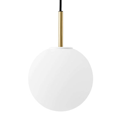 Audo TR Bulb Pendant Lamp , TR Matte Bulb/Brushed Brass