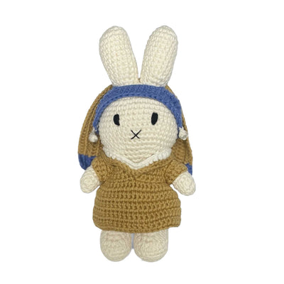 Just Dutch Miffy crochet, girl with the pearl earring