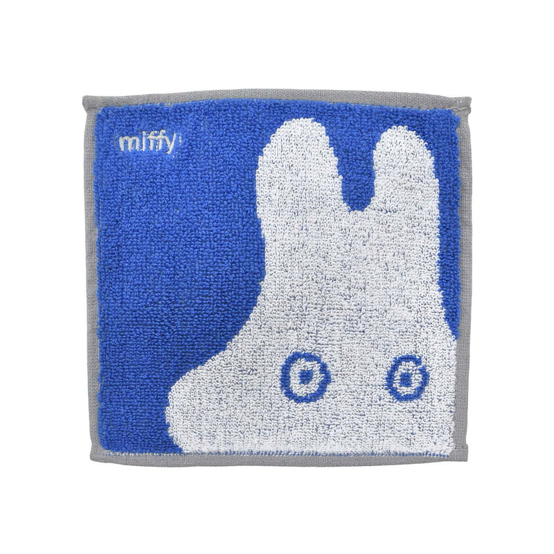Marushin Miffy Mamemame mini towel, ghost