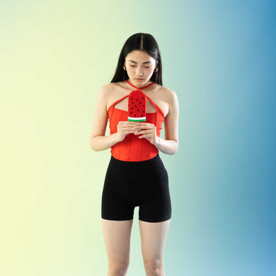 EMS Frozen Pop Watermelon socks