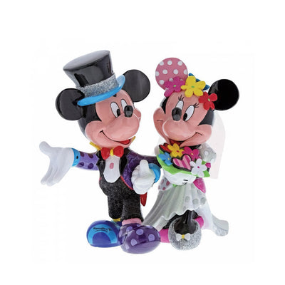 Disney Britto: Mickey and Minnie Mouse Wedding figurine