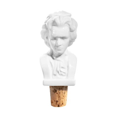Donkey Drink with Beethoven ceramic wine stopper