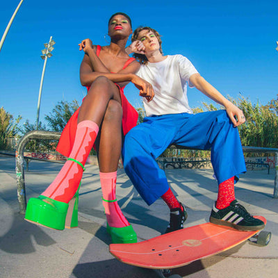 EMS Birthday Cake socks (2 pairs)