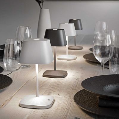 Sompex Neapel 2.0 Outdoor Rechargeable Table Lamp, black