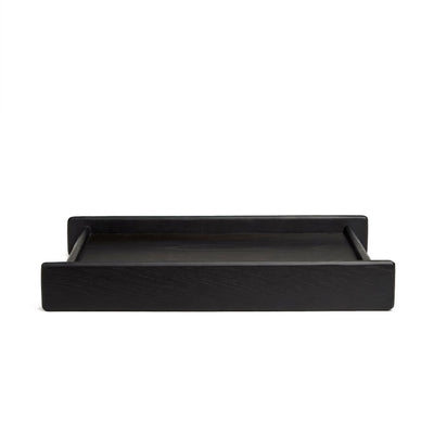 Hubsch Less Tray, black