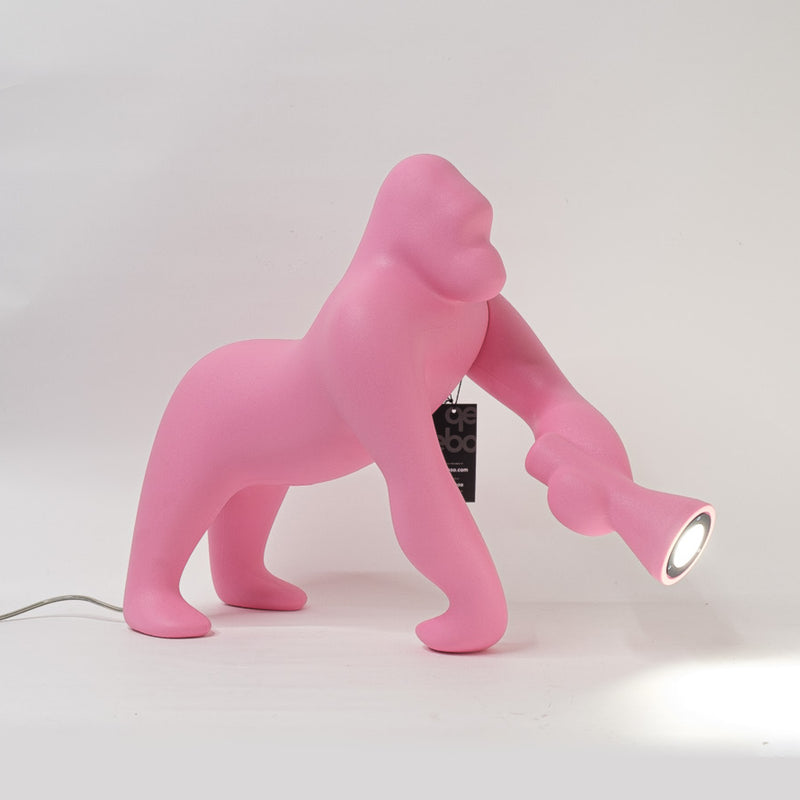 refurbished | Qeeboo Kong lamp XS, bright pink