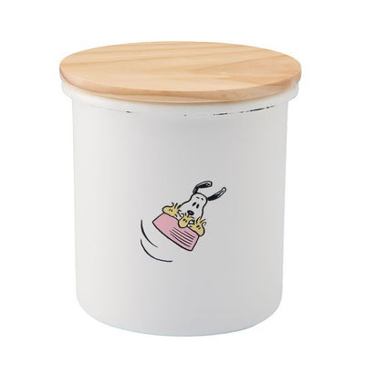 Yutaka Horo x Snoopy enamel canister