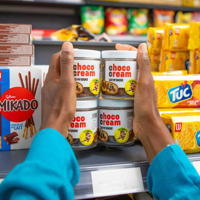 EMS Choco Cream socks