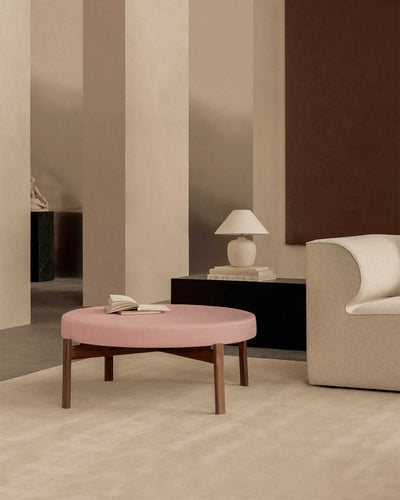 Audo Copenhagen Passage Pouf Natural Oak Base