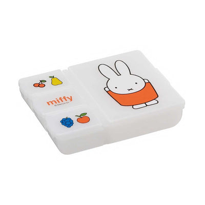 Skater Miffy Medicine Holder, Fruit
