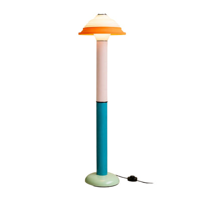 Sowden FL4 floor lamp, blue/pink