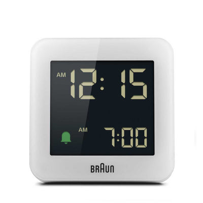 Braun BC09 alarm clock, white