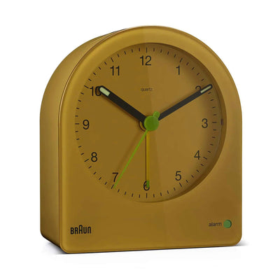 Braun BC22 alarm clock, yellow