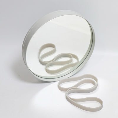 ex-display | Hay Strap mirror ø50, light grey