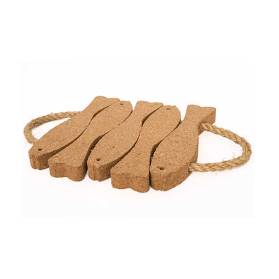 Corticeira Viking 5 Fishes cork trivet