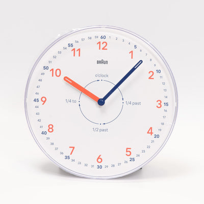 refurbished | Braun BC26TW Time Teacher wall clock