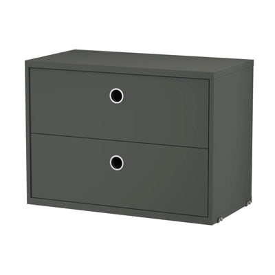 String 2-Drawers Chest 58x30cm