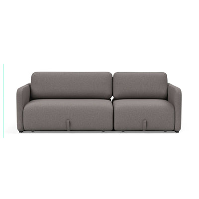Vogan Sofa bed with backshelf, 521MixedDanceGrey