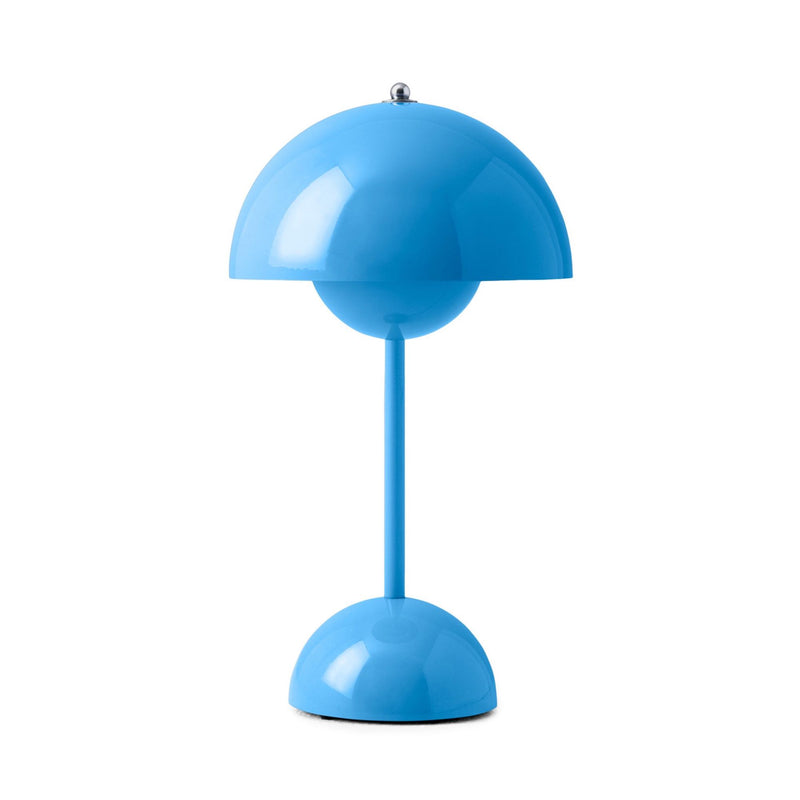 &Tradition Flowerpot VP9 Rechargeable Lamp, Swim Blue