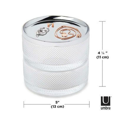 Umbra Tesora storage box, chrome