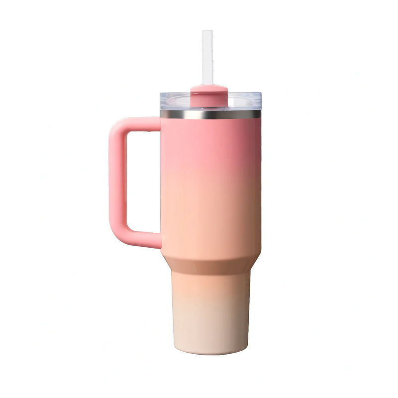 Stanley The Quencher H2.0 Flowstate™ tumbler 40oz, pink mesa sunset