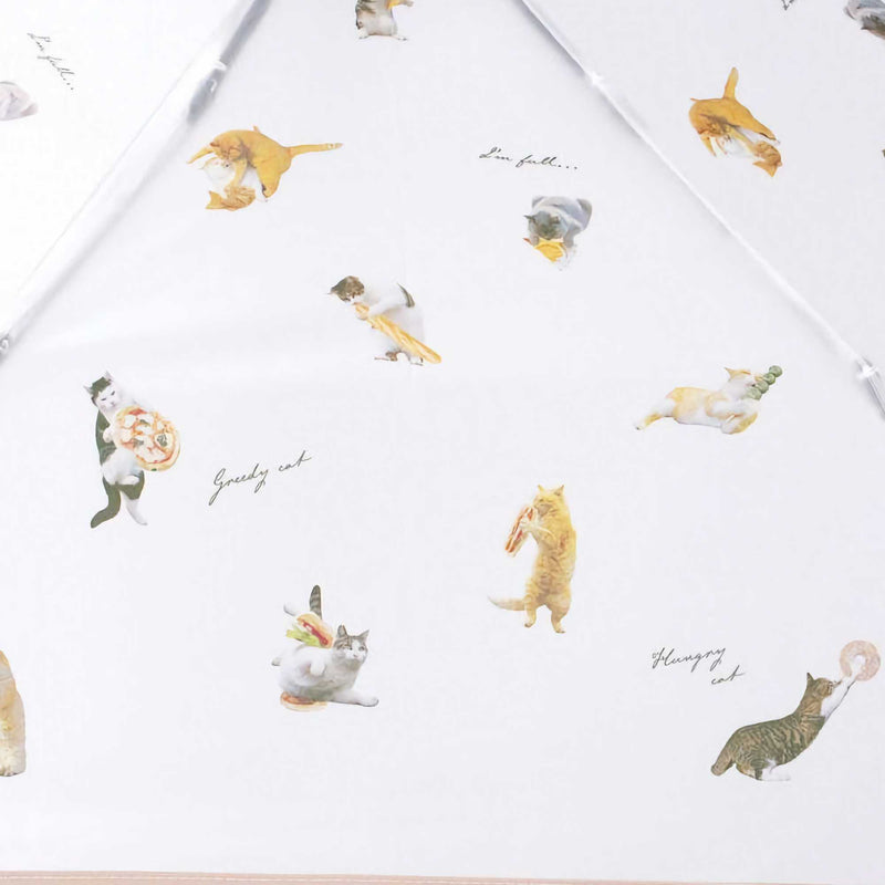 Wpc. x Masayuki OKI Paw Nyan Mini umbrella, beige