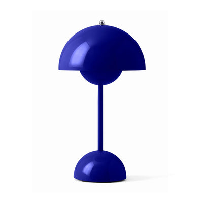 &Tradition Flowerpot VP9 rechargeable lamp, cobalt blue
