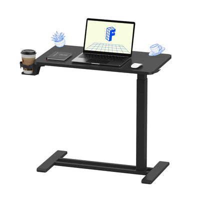 FlexiSpot H7 height adjustable side table, black