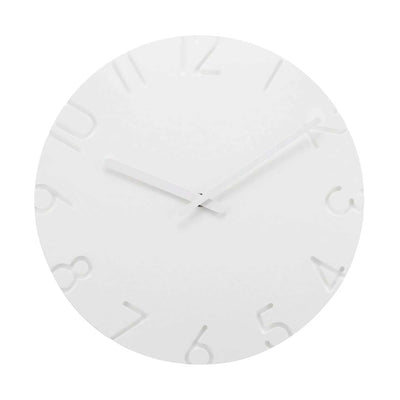 Lemnos Carved wall clock, arabic