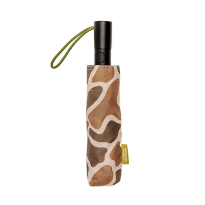 ODH Taupe Ripples Daily Compact Straight Umbrella