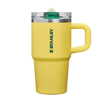 Stanley The Quencher ProTour Flip Straw tumbler 20oz, daffodil emerald