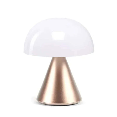 Lexon Mina rechargeable lamp, soft gold