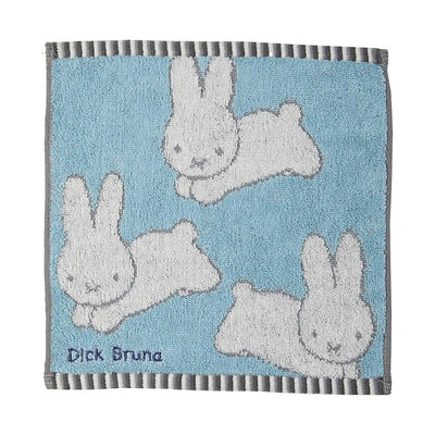 Marushin Miffy mini towel, full of rabbits
