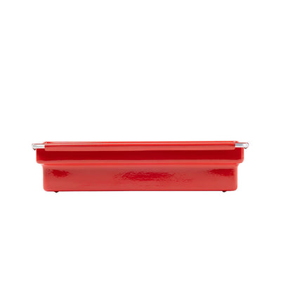 Dulton Oblong tray, red