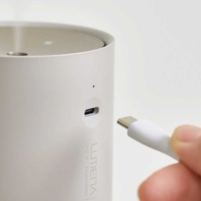 Lumena H2X Ultrasonic Humidifier, Satin Beige