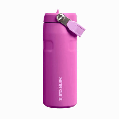 Stanley The Iceflow™ Flip Straw bottle 16oz, dark blossom