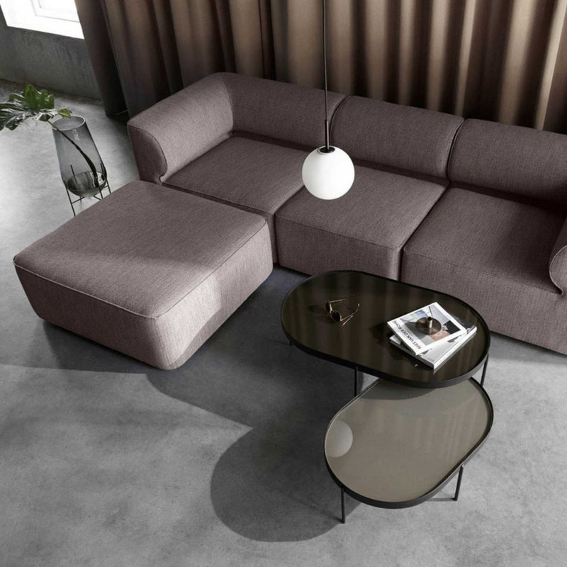 Audo Copenhagen TR Bulb Pendant, Black/Matte Opal Bulb