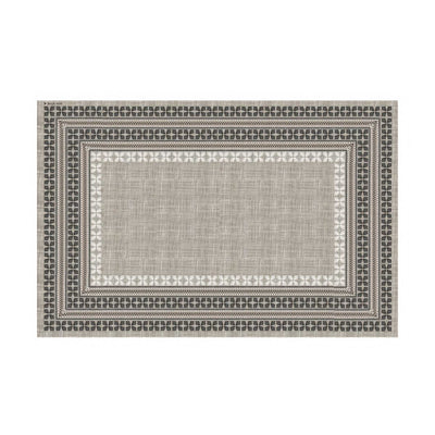 Beija Flor Cross Stitch Vinyl Placemat