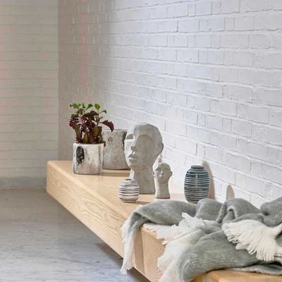 Villa Collection Flower Pot 20øcm, Off White