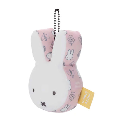 Miffy Bloom Mocchi keychain, pink