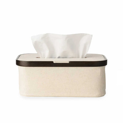 Gudee Esobi Rectangular tissue box, brown