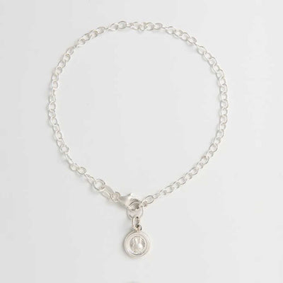 Miffy Mini Coin Bracelet , 925 Sterling Silver