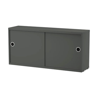 String Cabinet with Sliding Doors w78xd20xh37cm