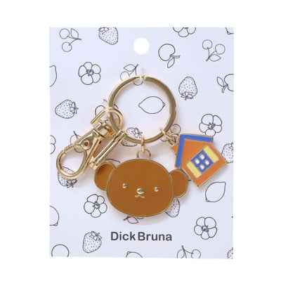 Bruna Miffy Face&Motif key charm, house