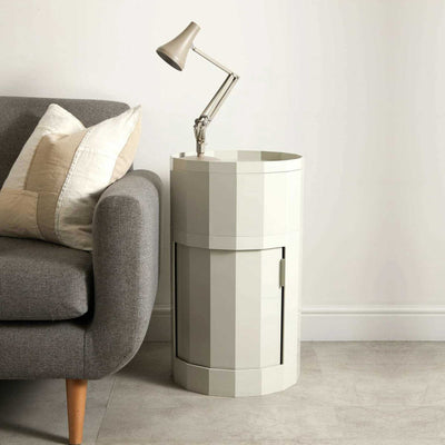 HAY Facet High cabinet, misty grey