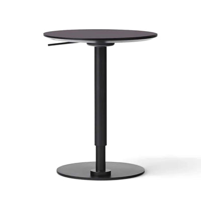 Audo Copenhagen Branch adjustable side table, linoleum charcoal